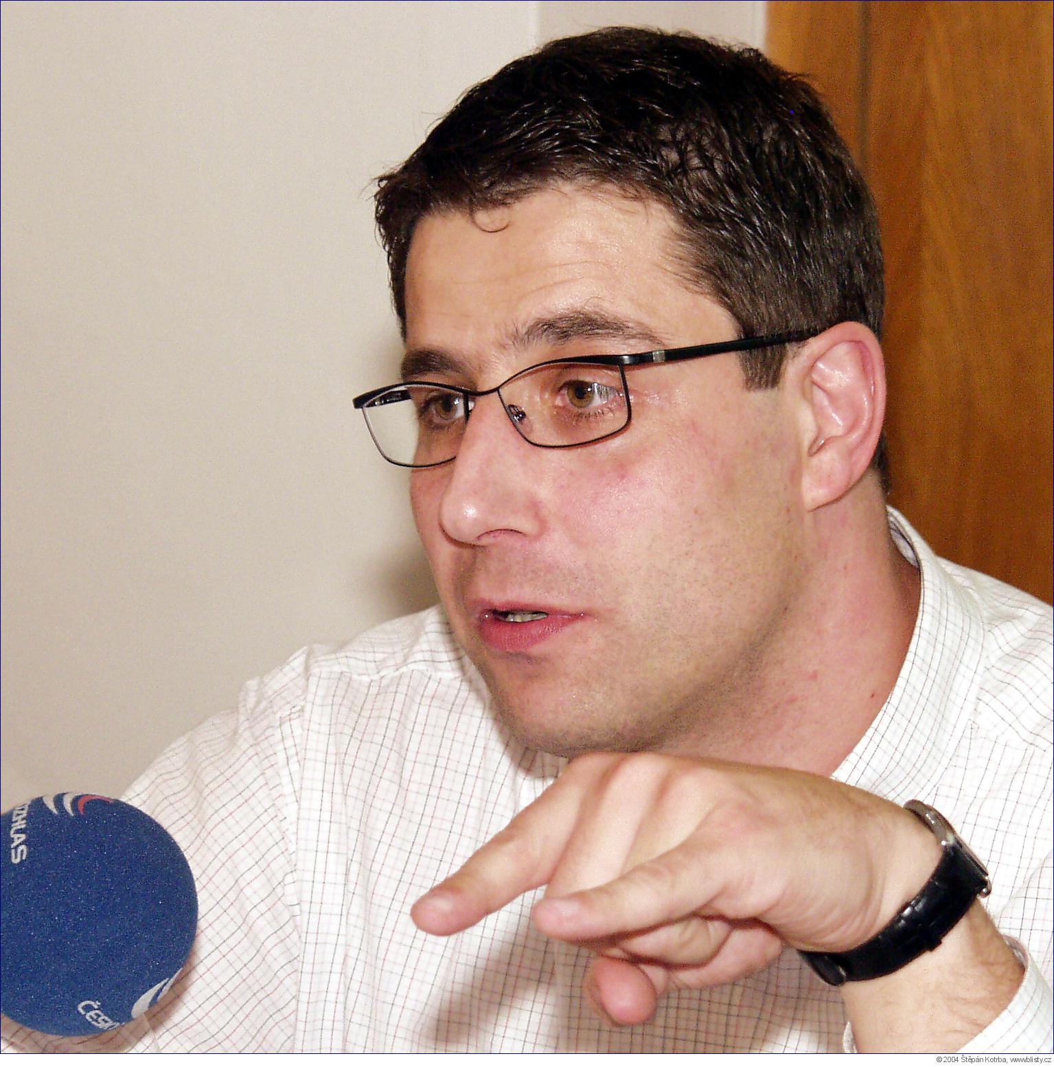 Ministr informatiky Vladimír Mlynář na Prix Bohemia Radio 2004